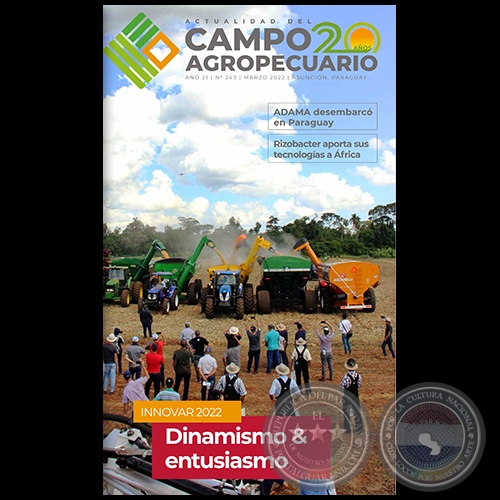 CAMPO AGROPECUARIO - AÑO 21 - NÚMERO 249 - MARZO 2022 - REVISTA DIGITAL